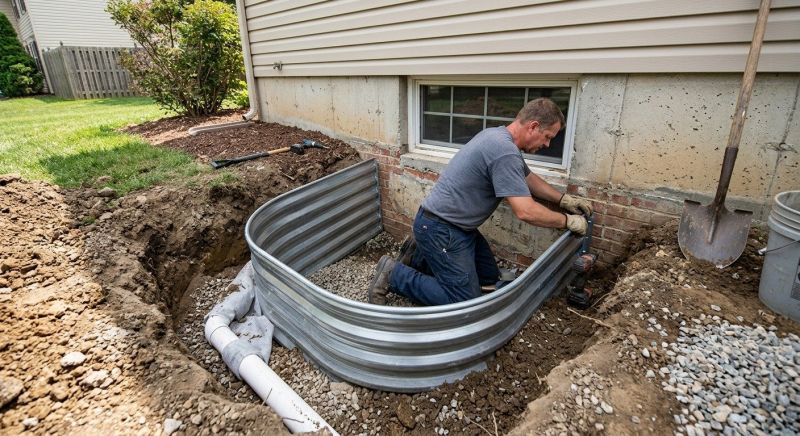 Window Well Installation in Overland Park, KS