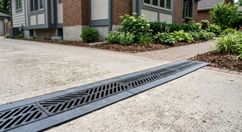 Channel Drain Installation in Tuscaloosa, AL