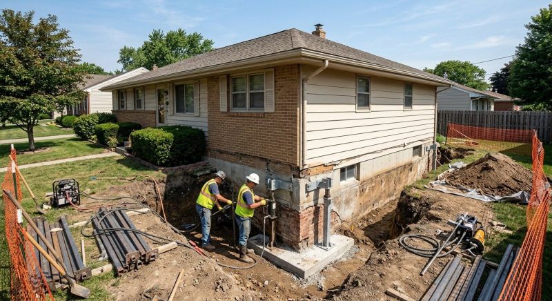 Commercial Foundation Repair in Columbus, OH