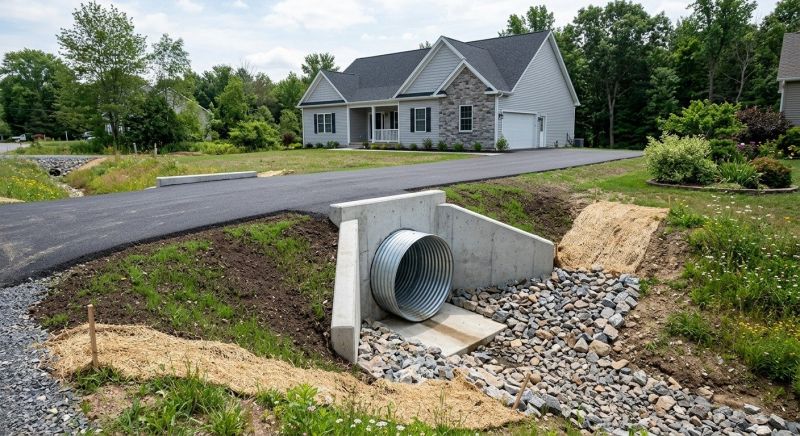 Drainage Culvert Installation in Tuscaloosa, AL
