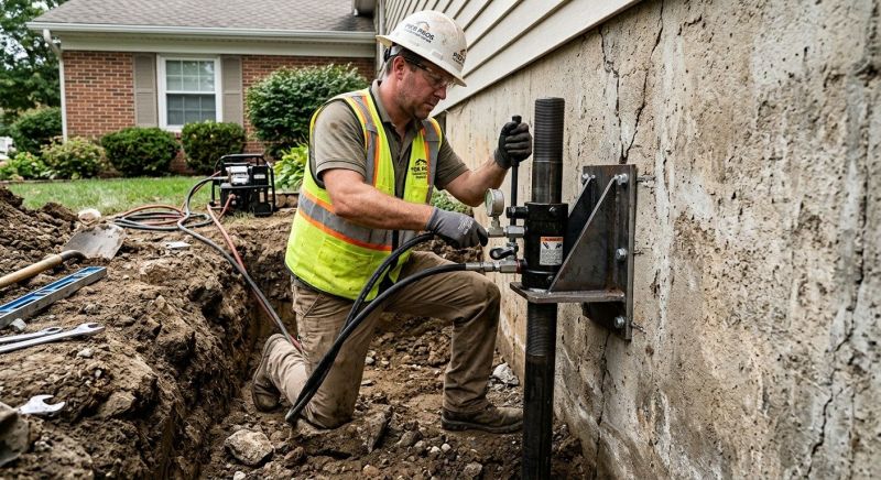 Foundation Lifting in Columbus, OH