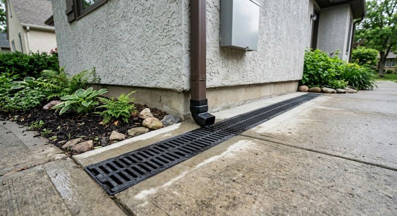 Perimeter Drain Construction in Tuscaloosa, AL