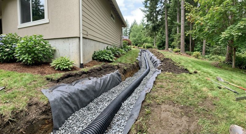 Perimeter Drain Construction in Birmingham, AL