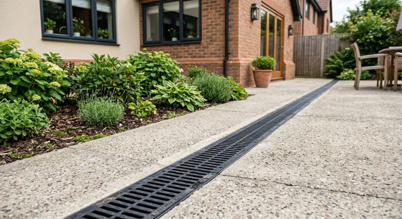 Sidewalk Drainage Installation in Birmingham, AL