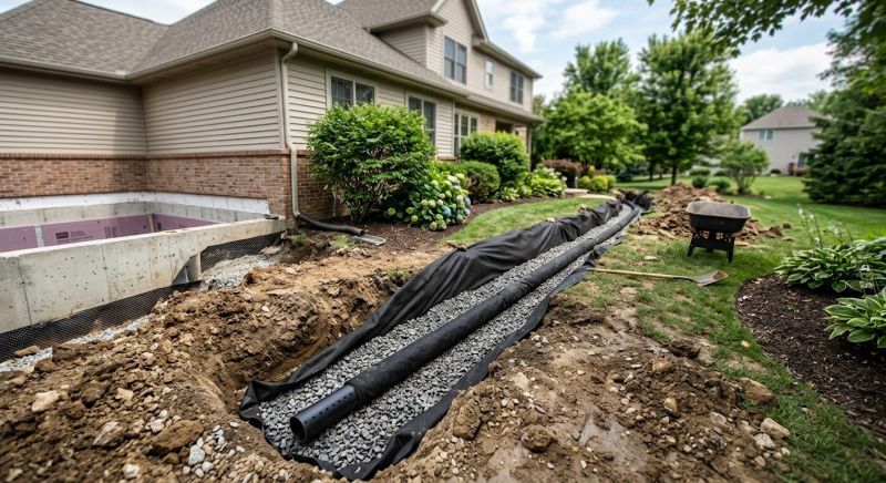 Underground Drain Replacement in Tuscaloosa, AL