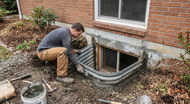 Window Well Waterproofing in Kansas City, KS