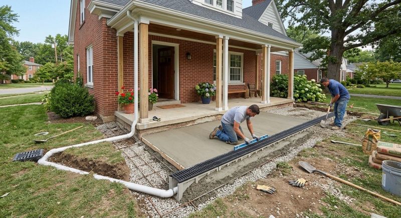 Yard Drainage Improvement in Tuscaloosa, AL